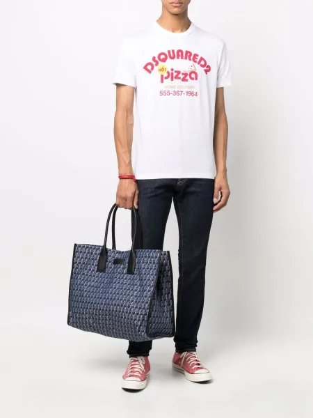 Tiesūs džinsai Dsquared2 mėlyna