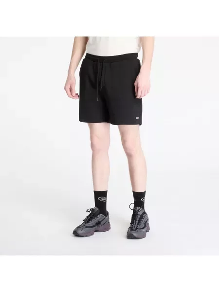 Αθλητικό σορτς Tommy Jeans μαύρο