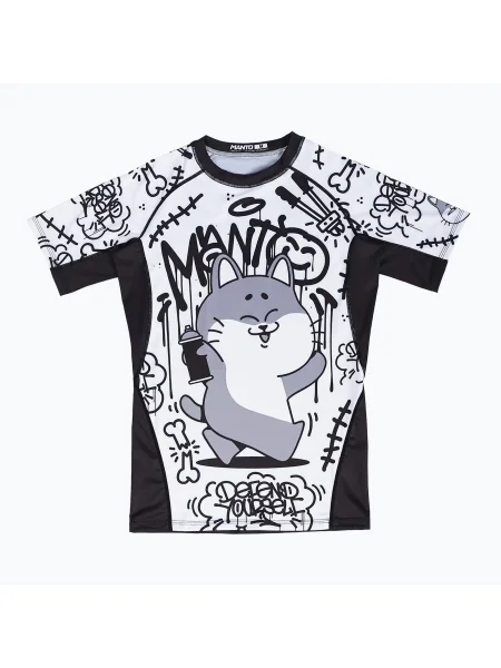 Tricou sport Manto alb