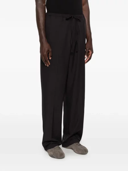 Pantaloni Second/layer cu cordon negru