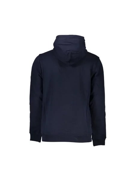 Bluza z kapturem Tommy Jeans z kapturem z logo niebieska
