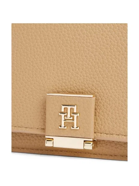 Tommy Hilfiger crossbody kabelka dámska z imitácie kože béžová