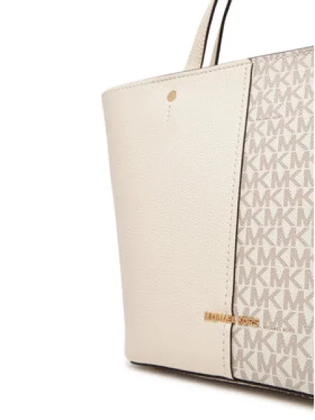 Ročna torba MICHAEL Michael Kors Flora bež