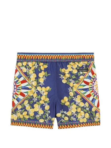 Kąpielówki dziecięce Dolce And Gabbana niebieskie