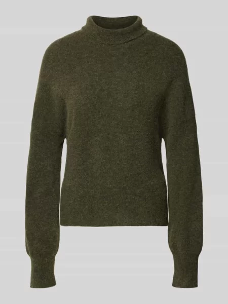 Sweter o kroju regular fit z mieszanki wełny i alpaki model Nola' Samsoe Samsoe