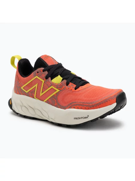 Дамски обувки за бягане New Balance Fresh Foam X Hierro v8 orange/white/yellow бяло