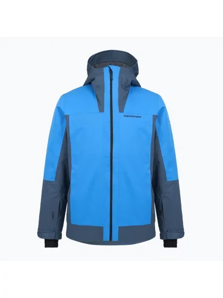 Férfi sídzseki Peak Performance Rider Tech Insulated Azure Ascent/Mountain Lake. Méret: M kék