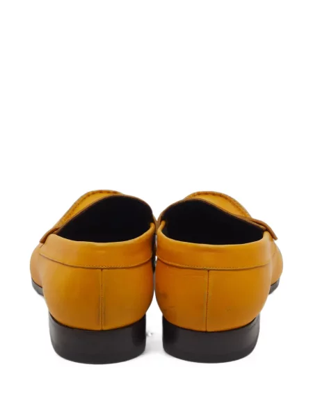 Pantofi loafer Dsquared2 din piele galben