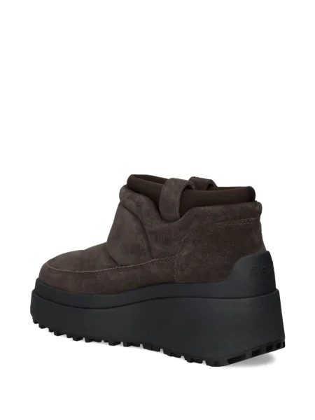Botine Ash din piele de căprioară maro