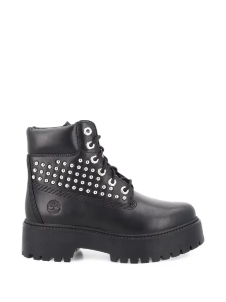 Cizme scurte Timberland cu platformă negru