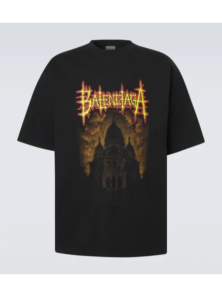 Jersey póló Balenciaga nyomtatás