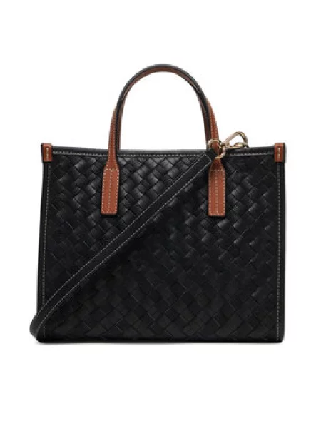 Tommy Hilfiger klasična torbica iz umetnega usnja črna