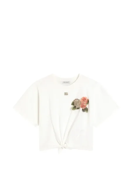 Koszulka dziecięca Dolce And Gabbana biała