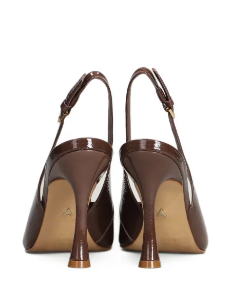 Pantofi cu toc Carrano slingback maro