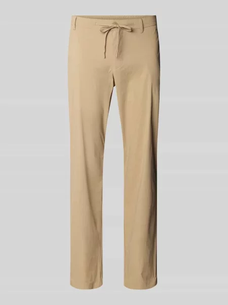 Spodnie o kroju slim fit z tunelem model ‘LERO’ Selected Homme