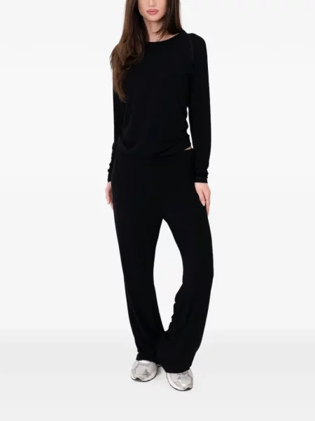 Pantaloni On/off Essentials din bambus negru
