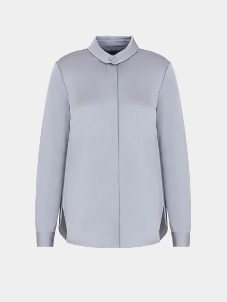 Рубашка Emporio Armani серая