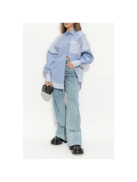 Koszula Stella Mccartney niebieska