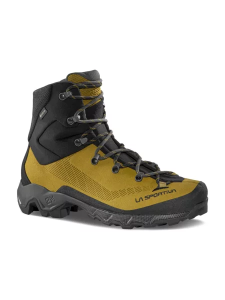 Pánske vysokohorské topánky La Sportiva Aequalibrum Trek GTX savanna/carbon žltá