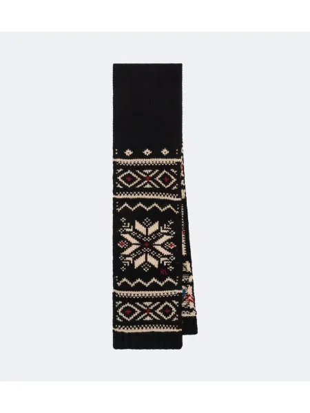 Fular Polo Ralph Lauren de lână negru