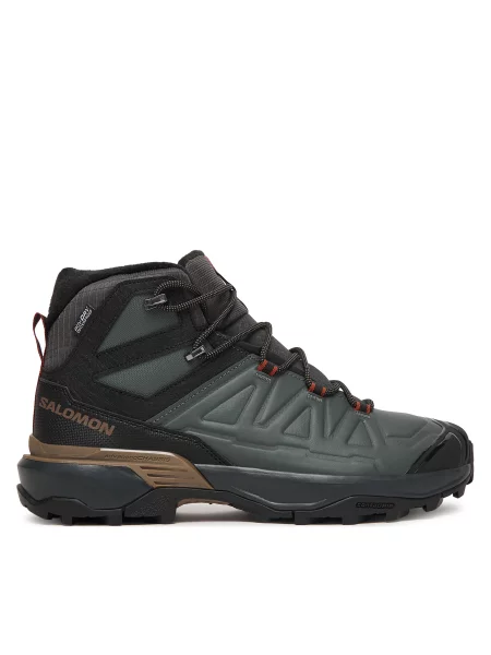 Impermeabil sneakerși Salomon X Ultra verde
