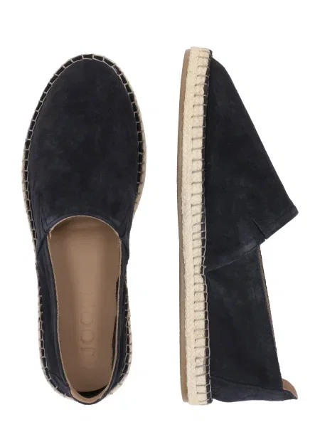 JOOP! Espadrile Velluto Stampa marin albastru