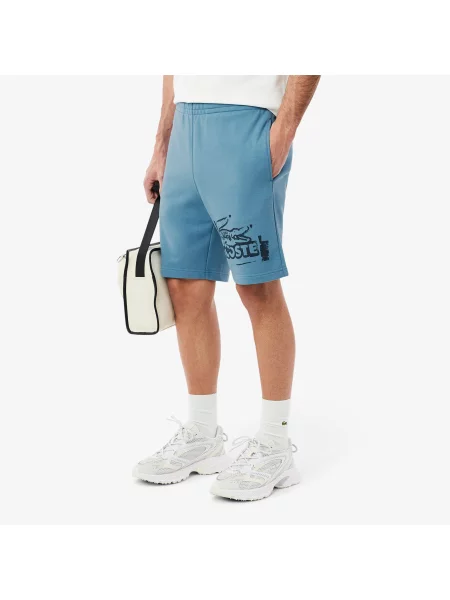 Шорты Lacoste голубые