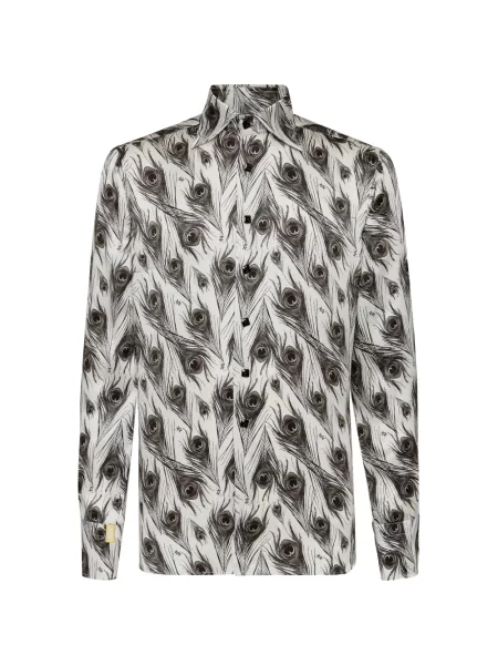 Риза Billionaire с пера бяло