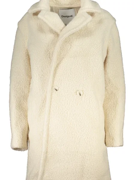 Palton Desigual alb