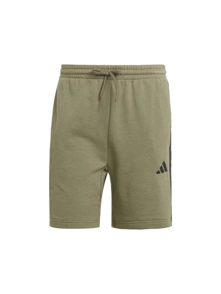 Pantaloni scurți Adidas cu dungi verde
