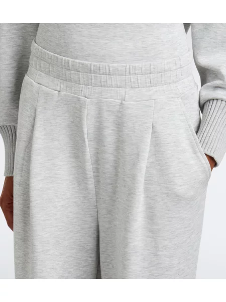 Pantaloni sport Varley din jerseu gri