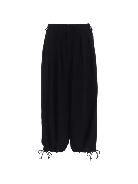 Pantaloni Yohji Yamamoto cu cordon negru