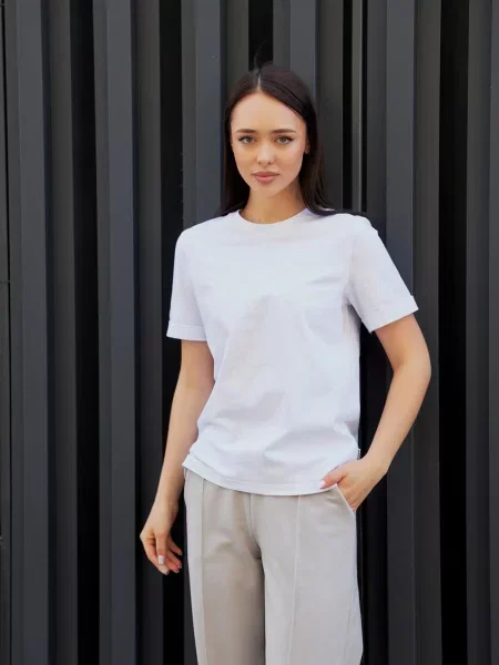 Футболка Umon бавовна/еластан білий