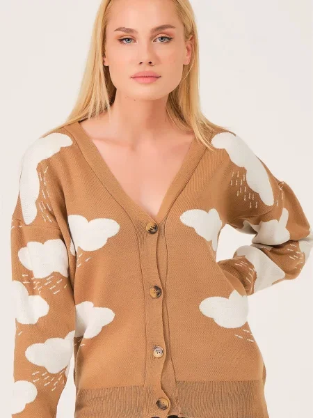 Pulover Dewberry gri