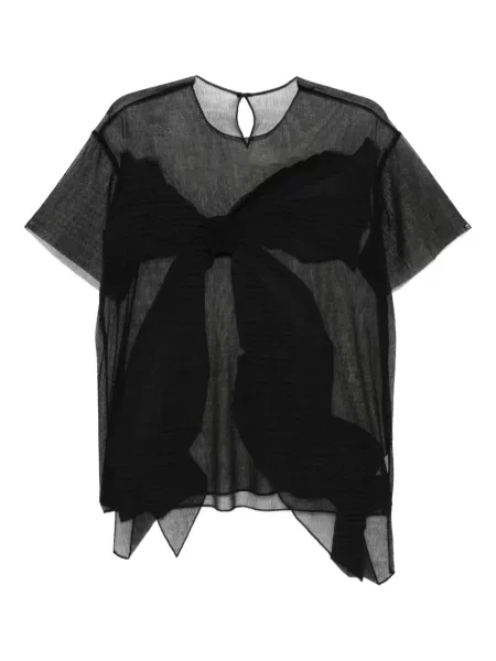 Krótka koszulka Jnby czarna