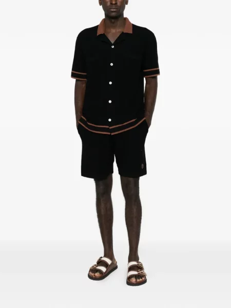 Pantaloni scurți Ché tricotate negru