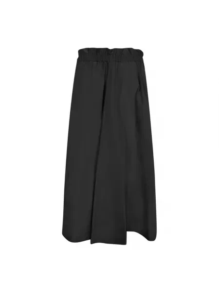 Spódnica midi Herno do kolan czarna