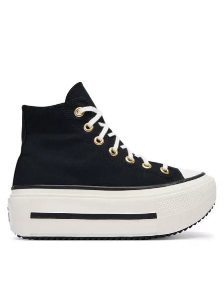 Converse Кеди Chuck Taylor All Star Lift Double Stack Lace чорний