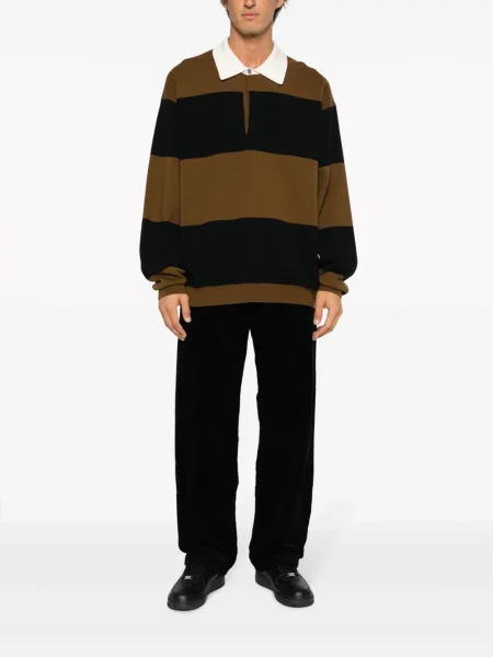 Kelnės Carhartt Wip kordinis velvetas juoda