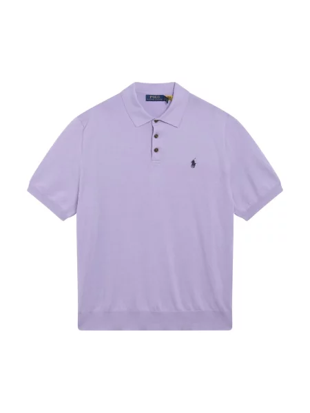 Koszulka polo Polo Ralph Lauren fioletowa
