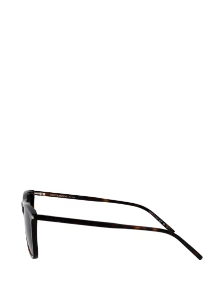 Kvadratne sunčane naočale Saint Laurent Eyewear smeđa