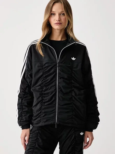 Adidas Originals bluza rozpinana Adilenium Season 6 Ruffled czarna