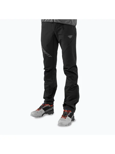 Pantaloni de trekking pentru bărbați DYNAFIT Transalper Pro black out negru