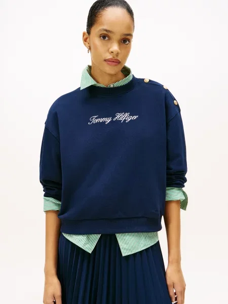 Tommy Hilfiger hanorac de albastru