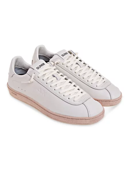 Sneakersy Sun68 białe