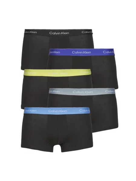 Calvin Klein Underwear Boksarice modra / nebeško modra / neonsko rumena / siva črna