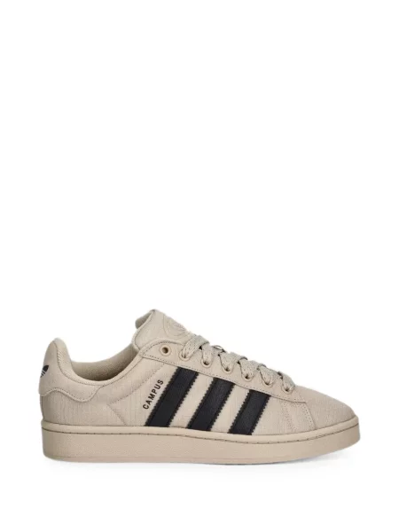 Košulja Adidas s platformom s printom s kapuljačom žuta