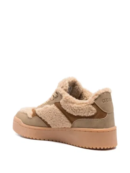 Sneakerși Guess maro