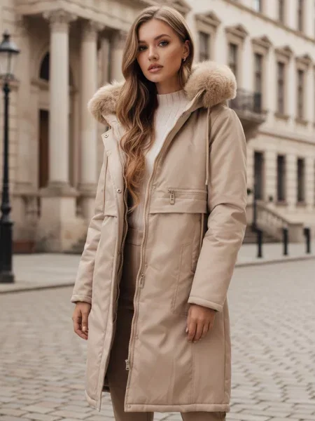 Parka Dstreet bež