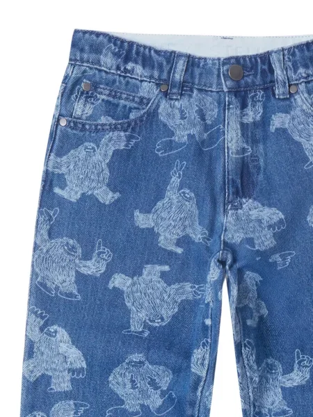Jeansy dziecięce Stella Mccartney niebieskie